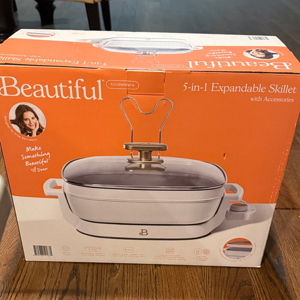Expandable Skillet - White